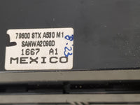 2007-2009 Acura Mdx Climate Control Module Temperature AC/Heater Replacement P/N:79600STXA530M1 SANWA2090D Fits OEM Used Aut