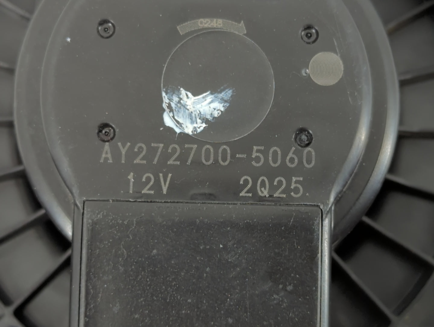 2007-2013 Acura Mdx Heater AC Blower Motor P/N:AY272700-5060 Fits Fits 2007 2008 2009 2010 2011 2012 2013 OEM Used Auto Part