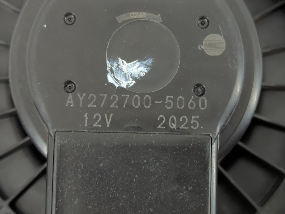 2007-2013 Acura Mdx Heater AC Blower Motor P/N:AY272700-5060 Fits Fits 2007 2008 2009 2010 2011 2012 2013 OEM Used Auto Part