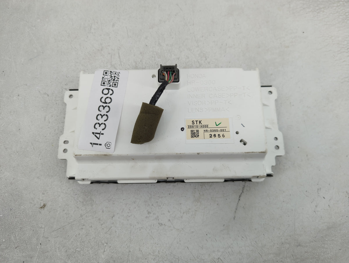 2007-2009 Acura Rdx Information Radio Display Screen 1433369 - Oemusedautoparts1.com