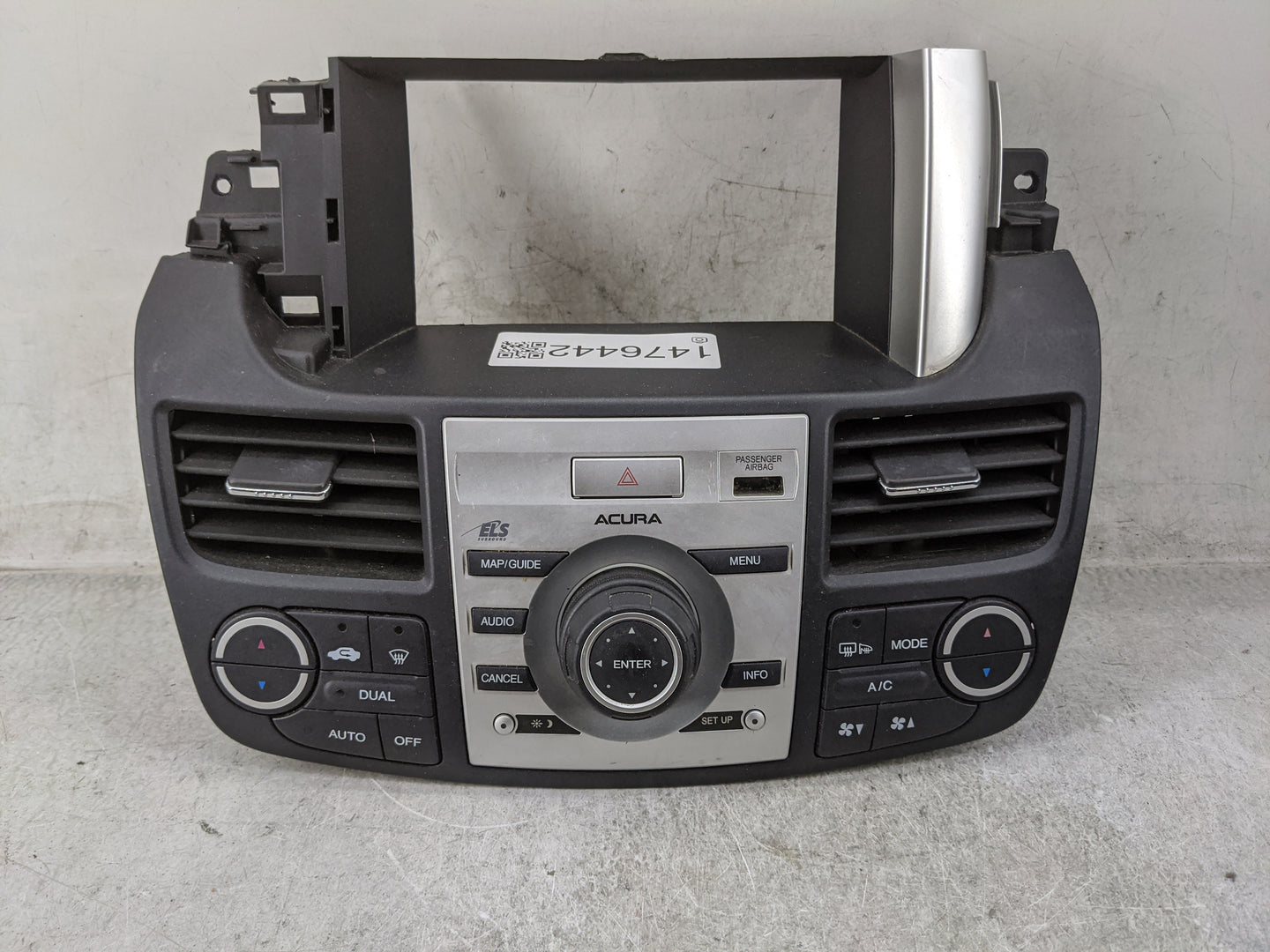 2007 Acura Rdx Radio AM FM Cd Player Receiver Replacement P/N:ZB060507 Fits OEM Used Auto Parts - Oemusedautoparts1.com