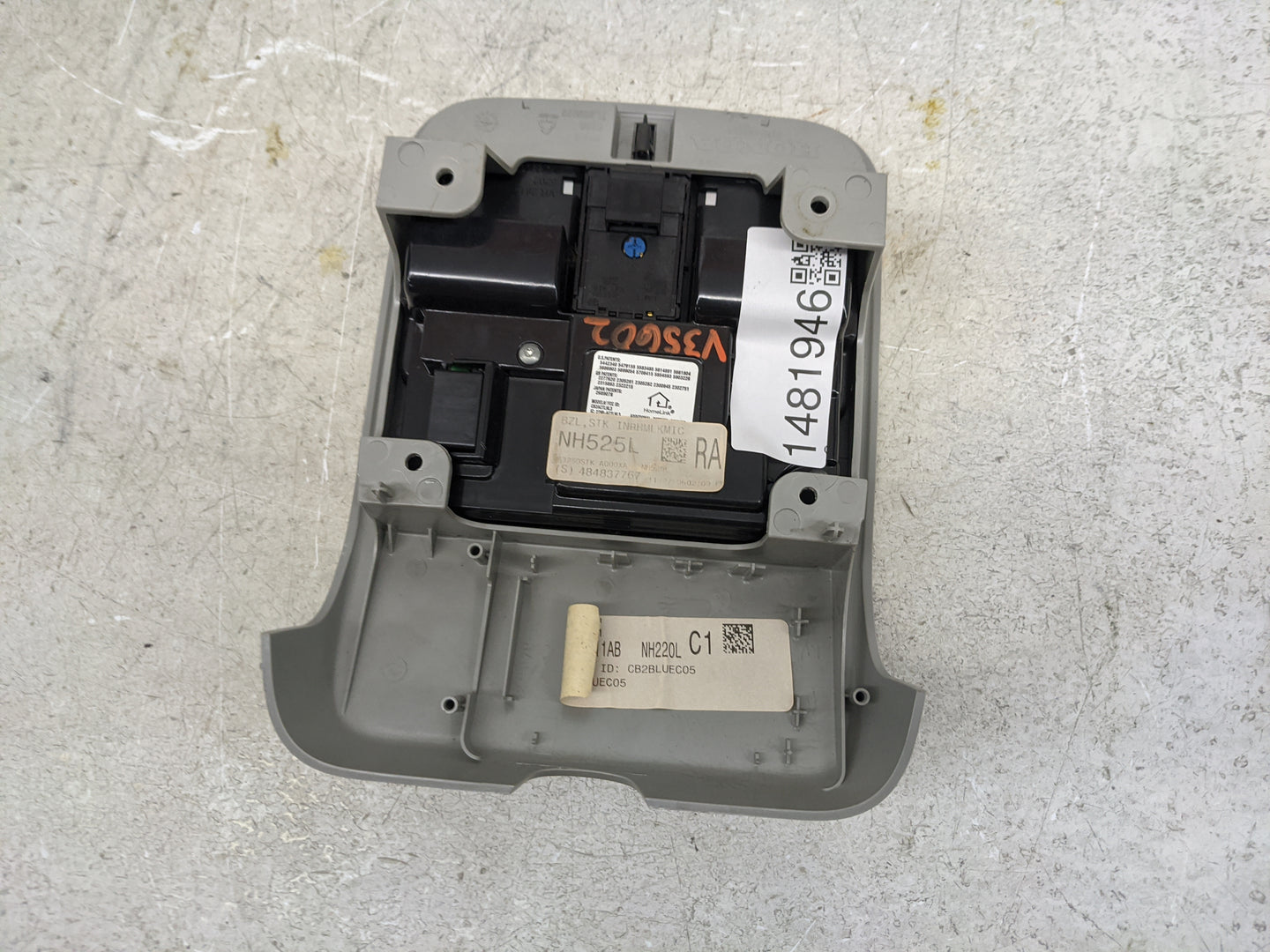 2007-2012 Acura Rdx Overhead Roof Console Gray - Oemusedautoparts1.com