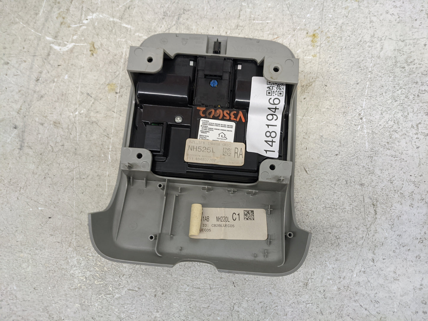 2007-2012 Acura Rdx Overhead Roof Console Gray - Oemusedautoparts1.com
