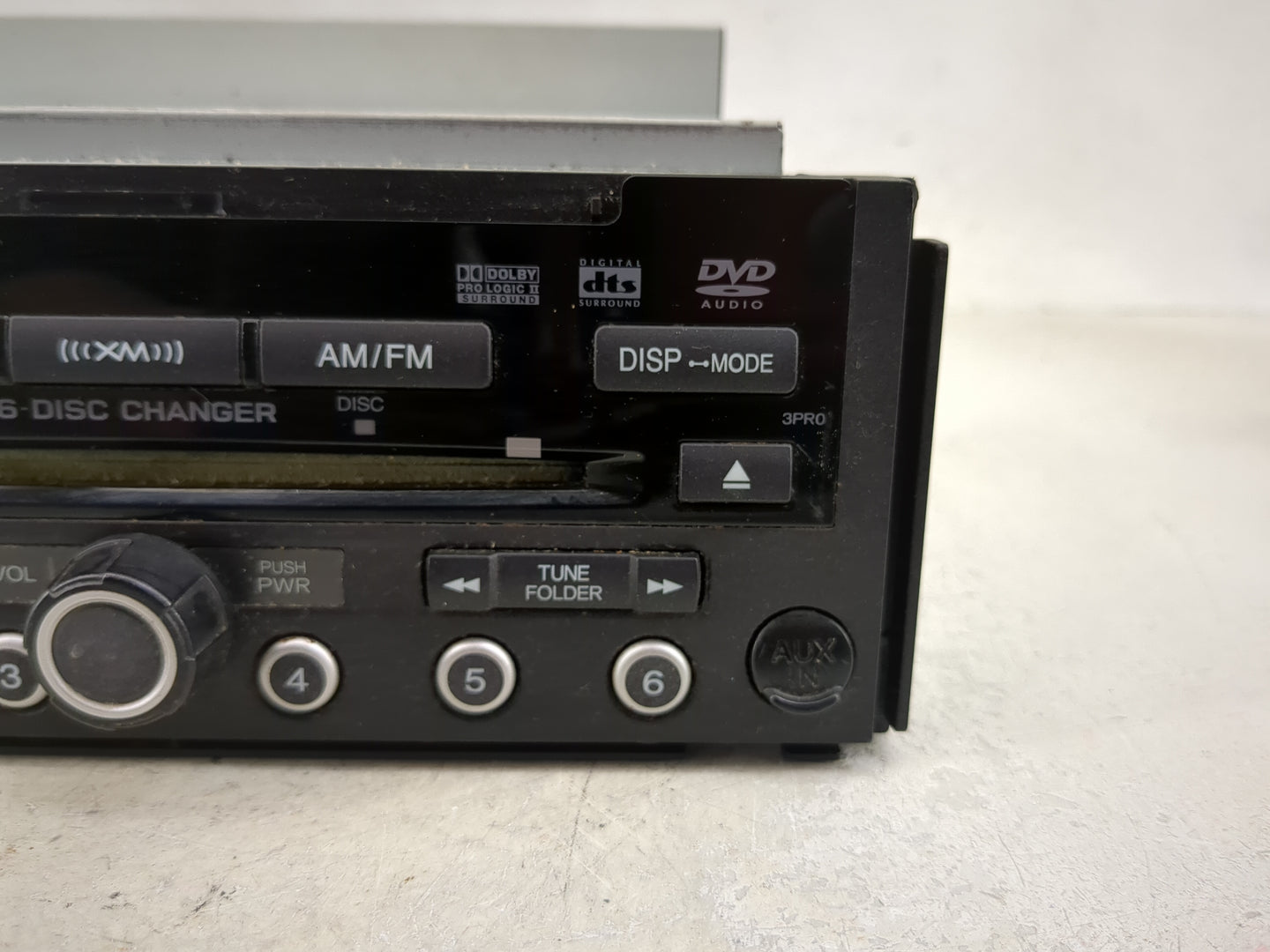 2007 Acura Rdx Radio AM FM Cd Player Receiver Replacement P/N:39101-STK-A120-M1 DVZ-MG6067ZH Fits OEM Used Auto Parts - Oemu