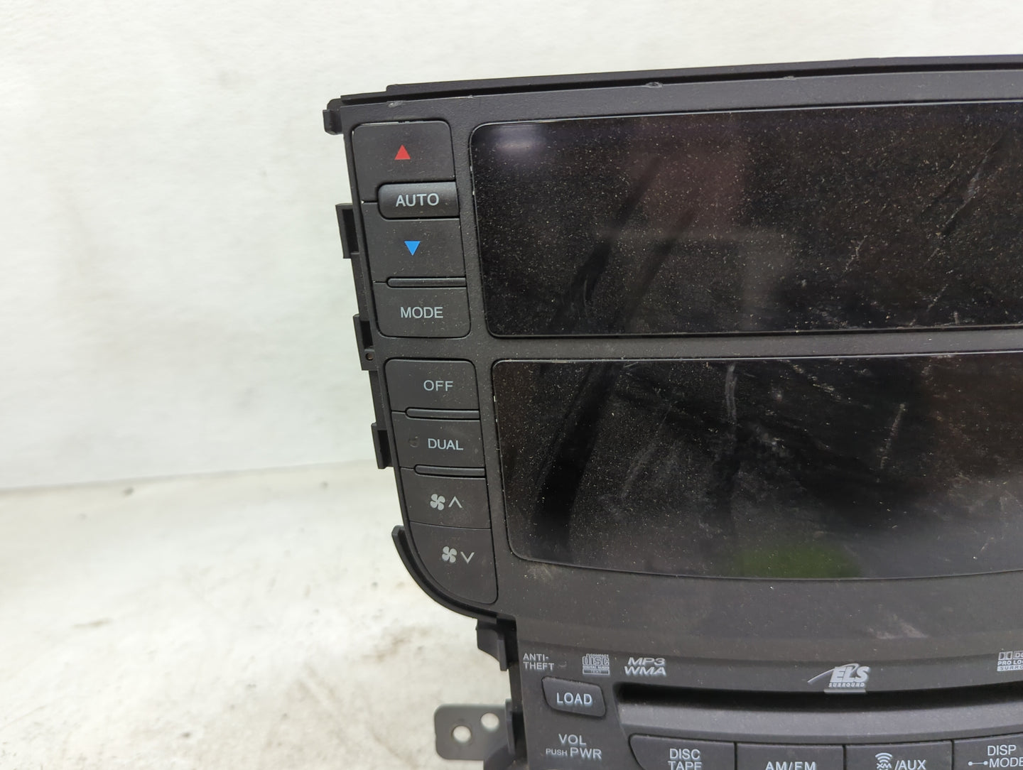2007-2008 Acura Tl Radio AM FM Cd Player Receiver Replacement P/N:39100-SEP-A100 Fits Fits 2007 2008 OEM Used Auto Parts - O