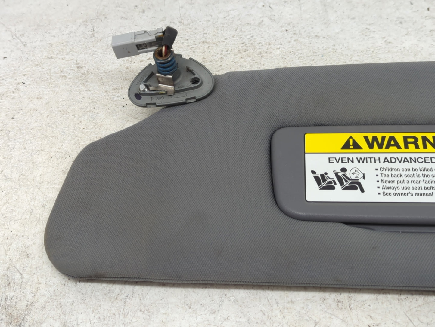 2004-2008 Acura Tl Sun Visor Shade Replacement Driver Left Mirror Fits Fits 2004 2005 2006 2007 2008 OEM Used Auto Parts - O