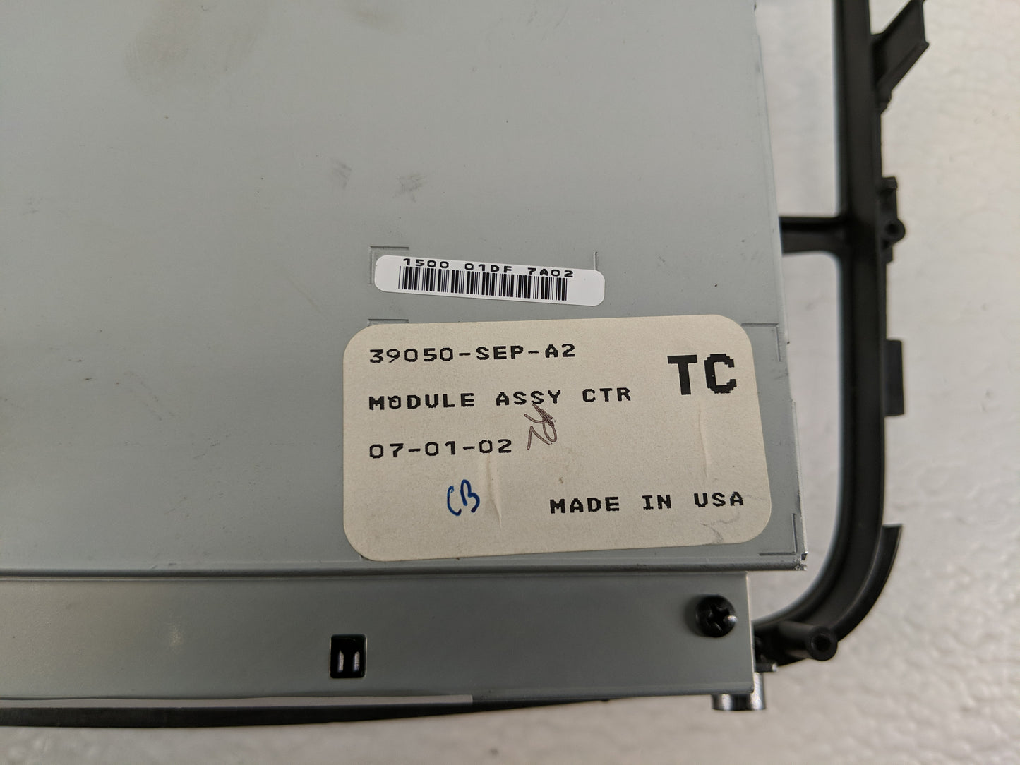 2007 Acura Tl Radio AM FM Cd Player Receiver Replacement P/N:39050-SEP-A2 Fits OEM Used Auto Parts - Oemusedautoparts1.com