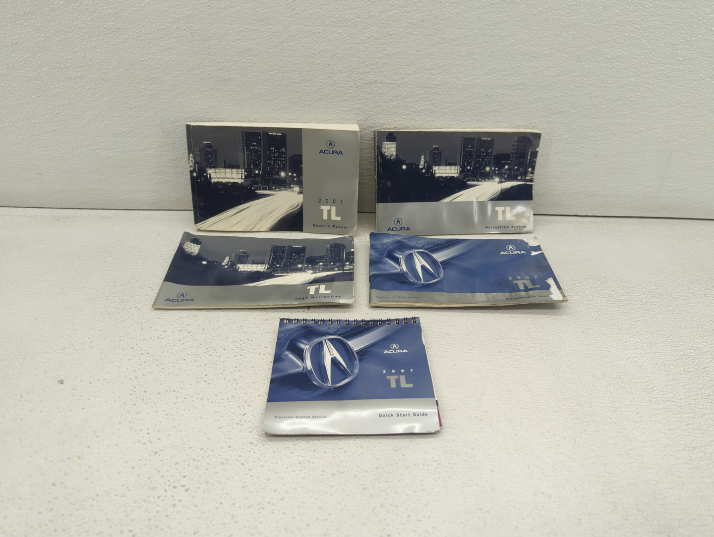 2007 Acura Tl Owners Manual Book Guide OEM Used Auto Parts - Oemusedautoparts1.com