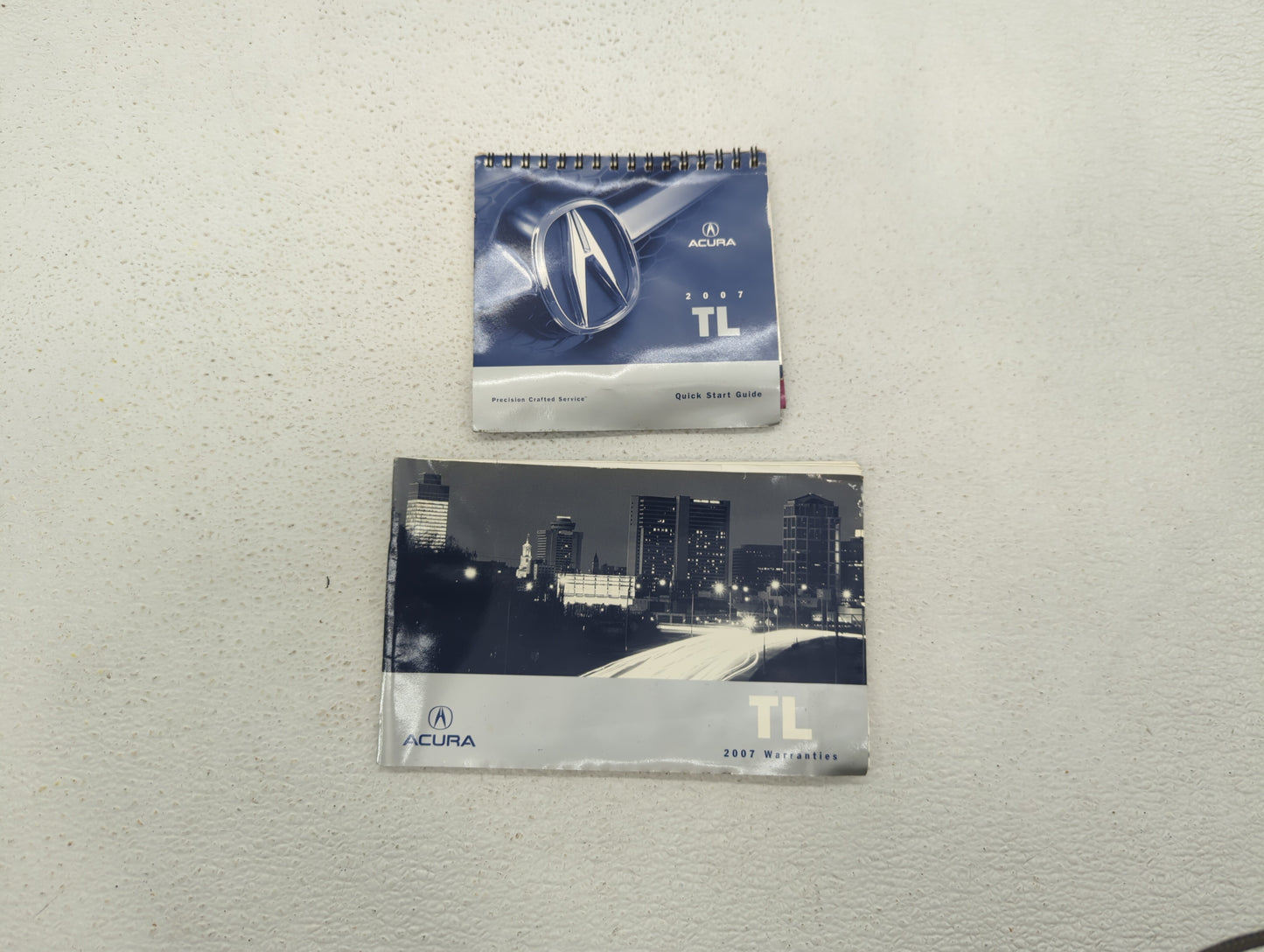 2007 Acura Tl Owners Manual Book Guide OEM Used Auto Parts - Oemusedautoparts1.com