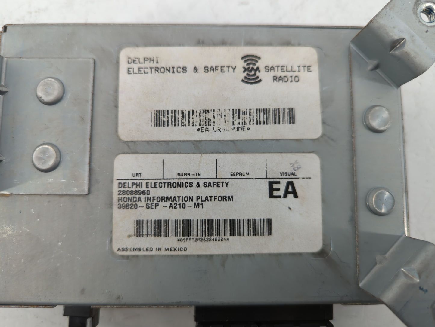 2007-2008 Acura Tl Radio AM FM Cd Player Receiver Replacement P/N:282088960 Fits Fits 2007 2008 OEM Used Auto Parts - Oemuse