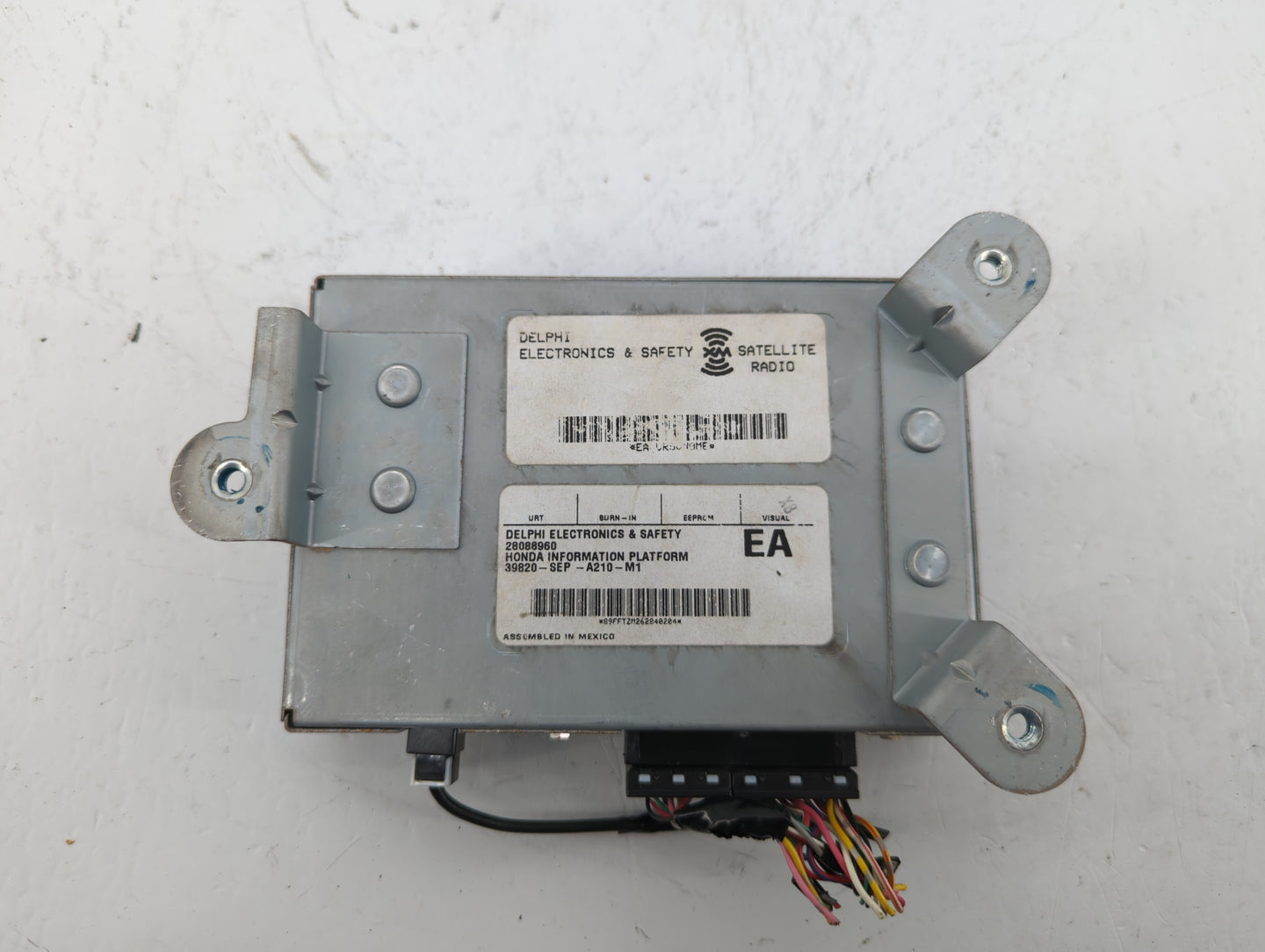 2007-2008 Acura Tl Radio AM FM Cd Player Receiver Replacement P/N:282088960 Fits Fits 2007 2008 OEM Used Auto Parts - Oemuse