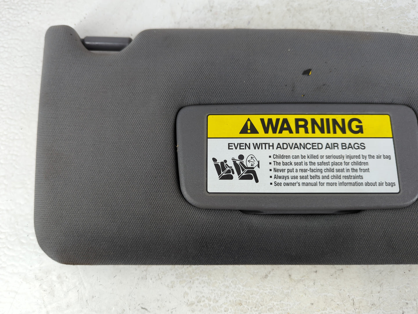 2004-2008 Acura Tl Sun Visor Shade Replacement Passenger Right Mirror Fits Fits 2004 2005 2006 2007 2008 OEM Used Auto Parts