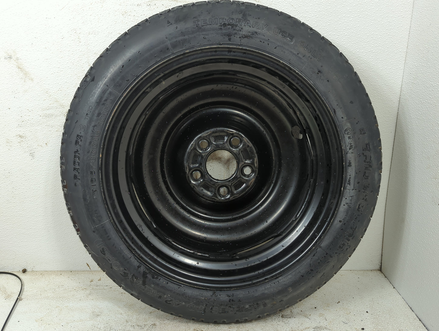 2007 Acura Tsx Spare Donut Tire Wheel Rim Oem - Oemusedautoparts1.com