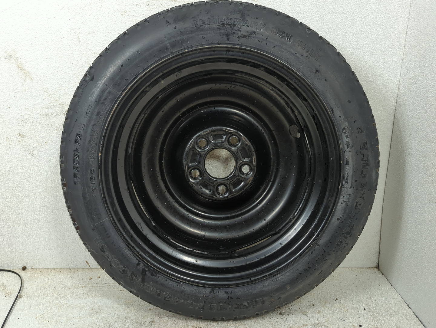 2007 Acura Tsx Spare Donut Tire Wheel Rim Oem - Oemusedautoparts1.com