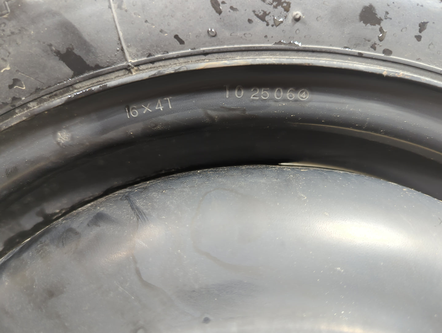 2007 Acura Tsx Spare Donut Tire Wheel Rim Oem - Oemusedautoparts1.com