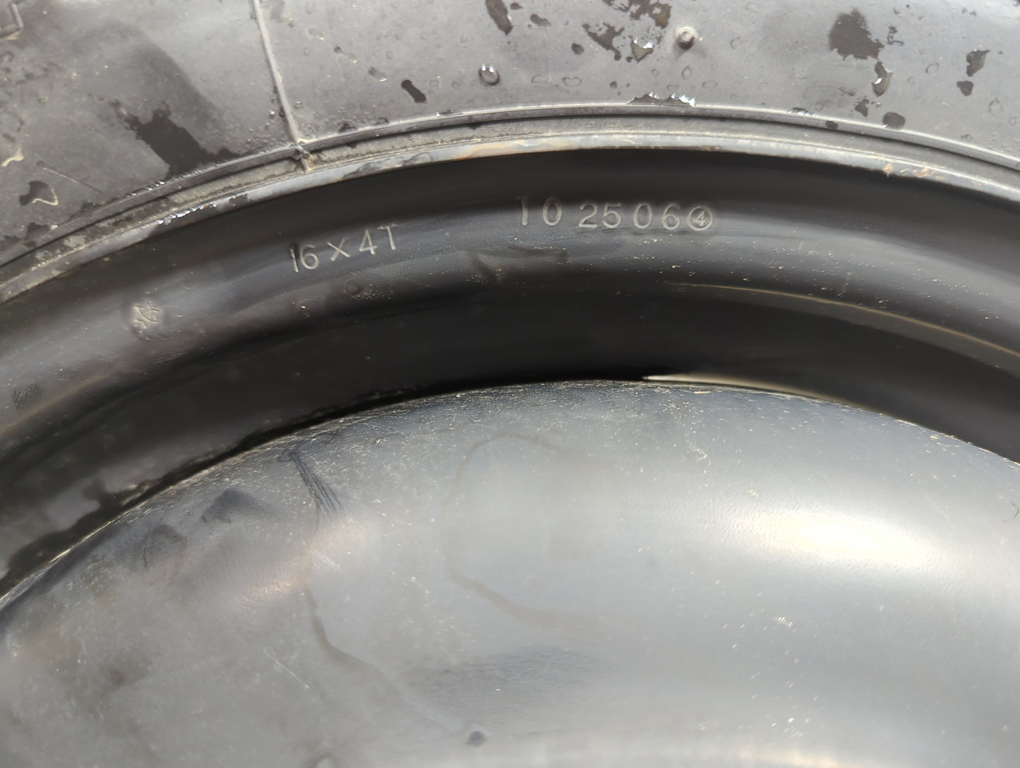 2007 Acura Tsx Spare Donut Tire Wheel Rim Oem - Oemusedautoparts1.com