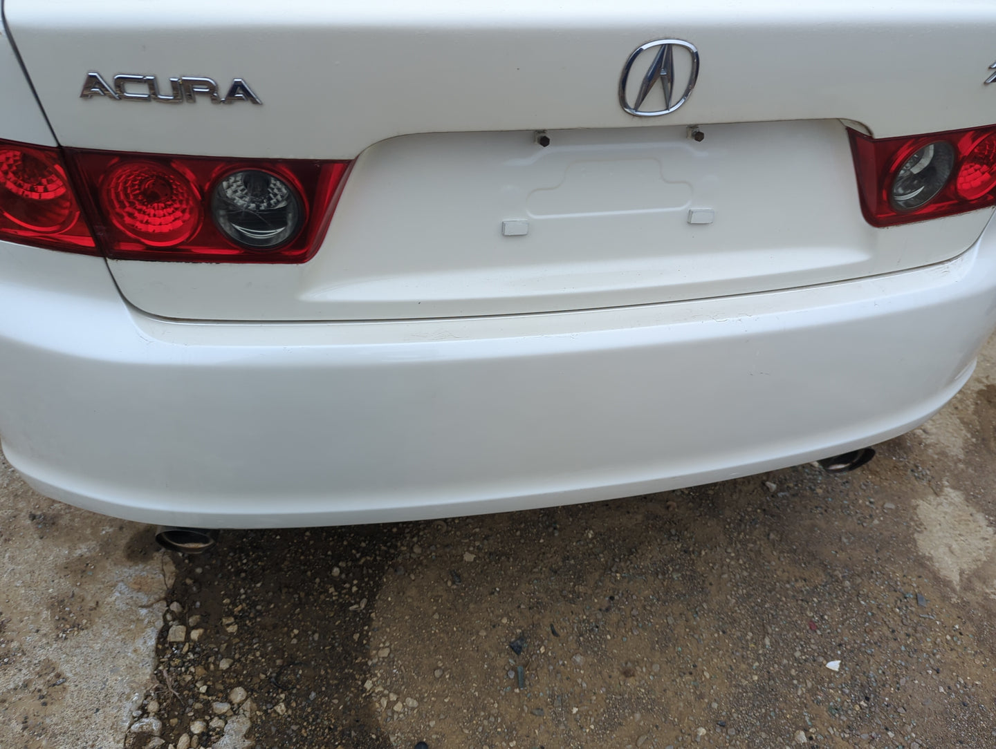 2006-2008 Acura Tsx Rear Bumper Assembly Oem - Oemusedautoparts1.com
