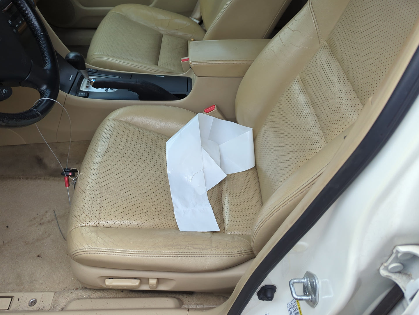 2007-2008 Acura Tsx Driver Front Seat Oem - Oemusedautoparts1.com