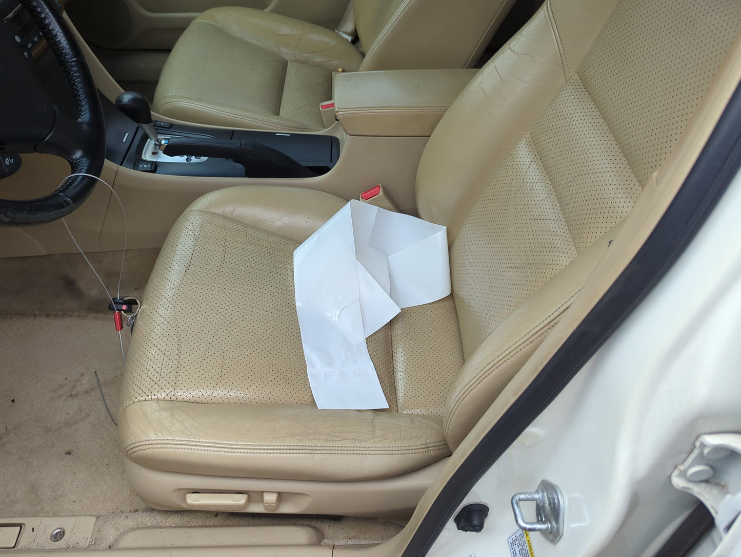 2007-2008 Acura Tsx Driver Front Seat Oem - Oemusedautoparts1.com