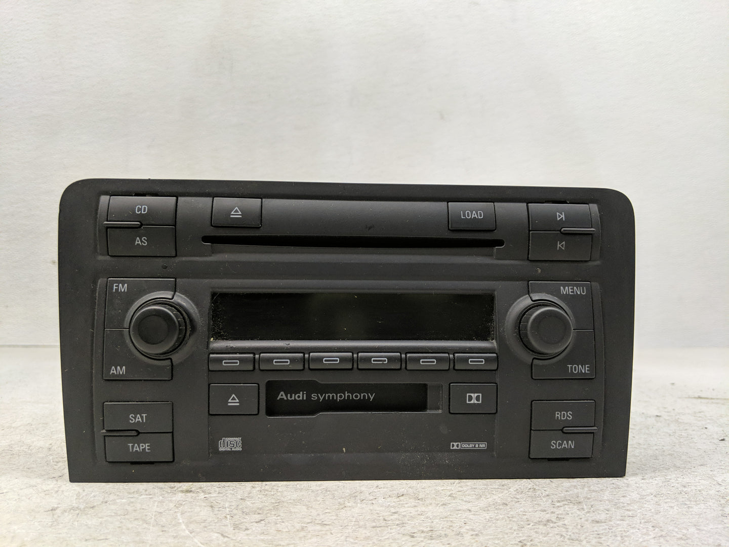2006-2008 Audi A3 Radio AM FM Cd Player Receiver Replacement P/N:8P0 035 195 K 8P0 035 195N Fits Fits 2006 2007 2008 OEM Use