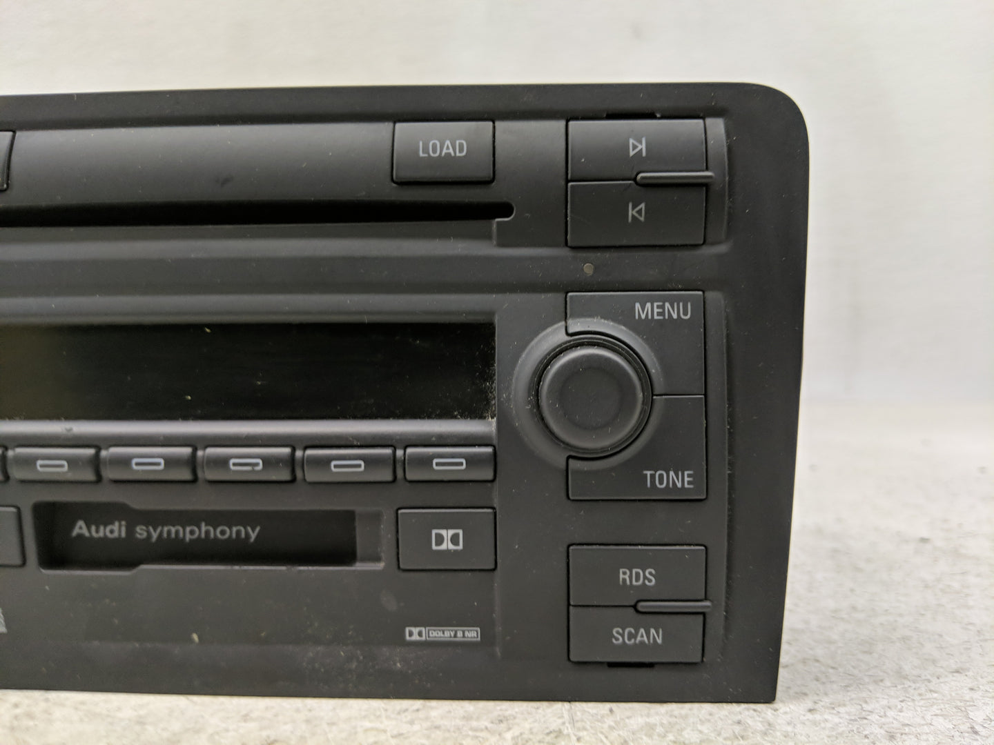 2006-2008 Audi A3 Radio AM FM Cd Player Receiver Replacement P/N:8P0 035 195 K 8P0 035 195N Fits Fits 2006 2007 2008 OEM Use