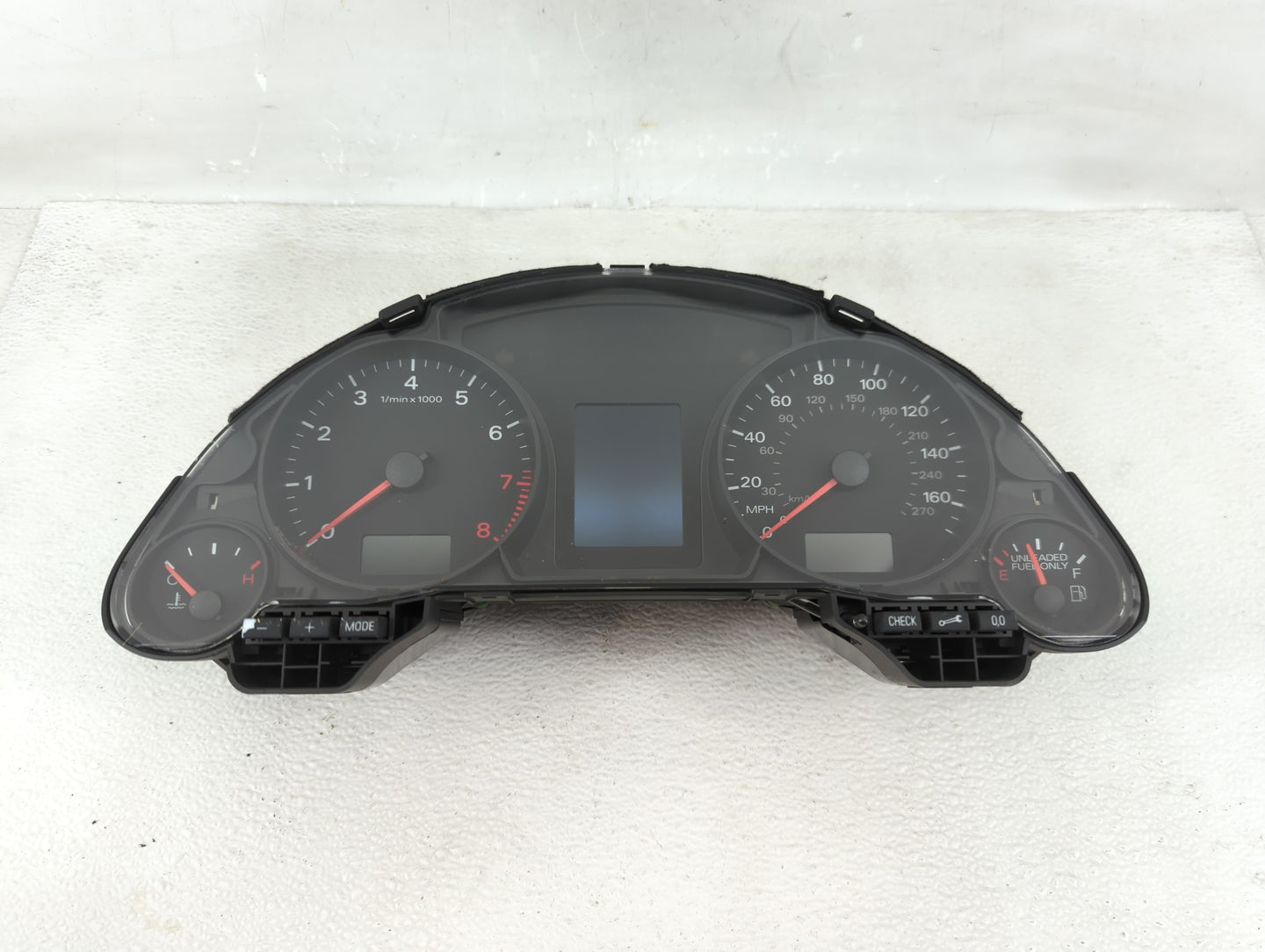 2007-2009 Audi A4 Instrument Cluster Speedometer Gauges P/N:8H0920950S Fits Fits 2007 2008 2009 OEM Used Auto Parts - Oemuse