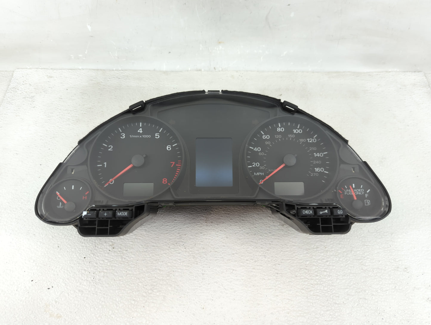 2007-2009 Audi A4 Instrument Cluster Speedometer Gauges P/N:8H0920950S Fits Fits 2007 2008 2009 OEM Used Auto Parts - Oemuse