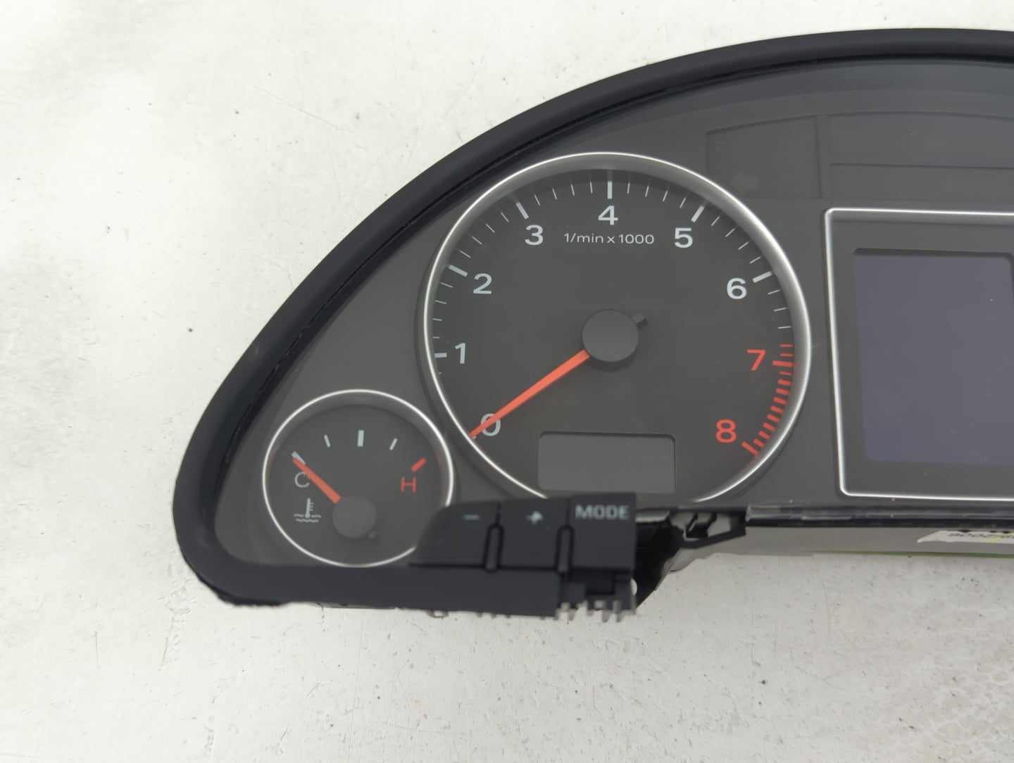 2006-2008 Audi A4 Instrument Cluster Speedometer Gauges P/N:1 036 901 830 Fits Fits 2006 2007 2008 OEM Used Auto Parts - Oem