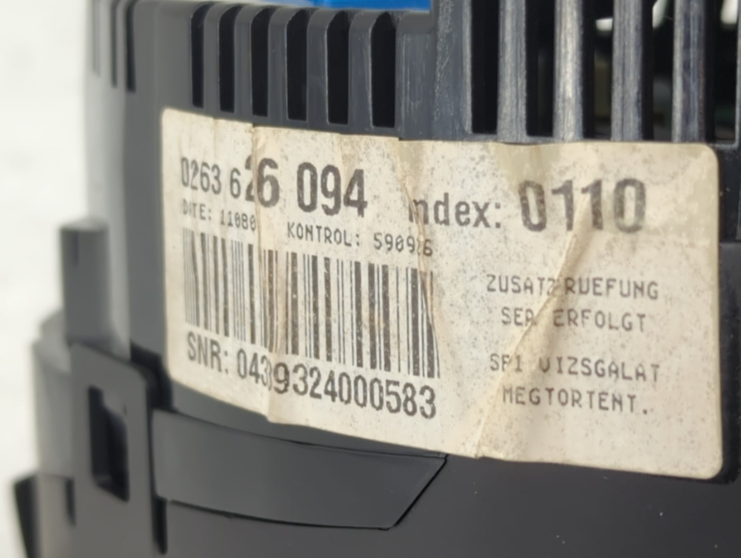 2006-2008 Audi A4 Instrument Cluster Speedometer Gauges P/N:0263 626 094 Fits Fits 2006 2007 2008 OEM Used Auto Parts - Oemu