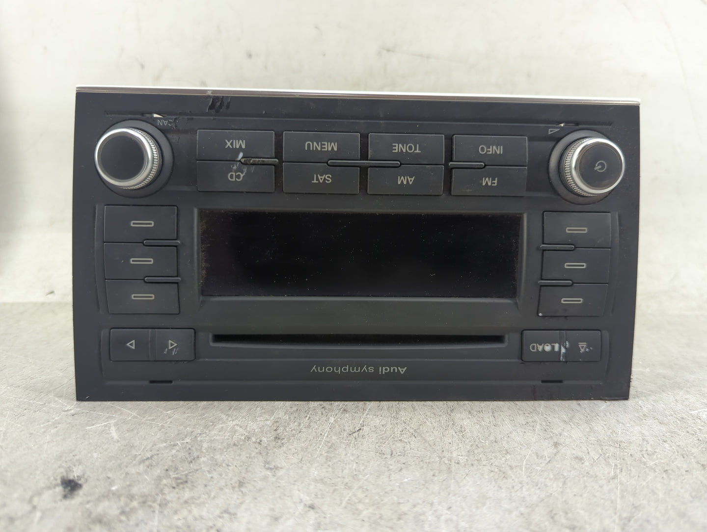 2007 Audi A4 Radio AM FM Cd Player Receiver Replacement P/N:7646019380 8E0035195AC Fits OEM Used Auto Parts - Oemusedautopar