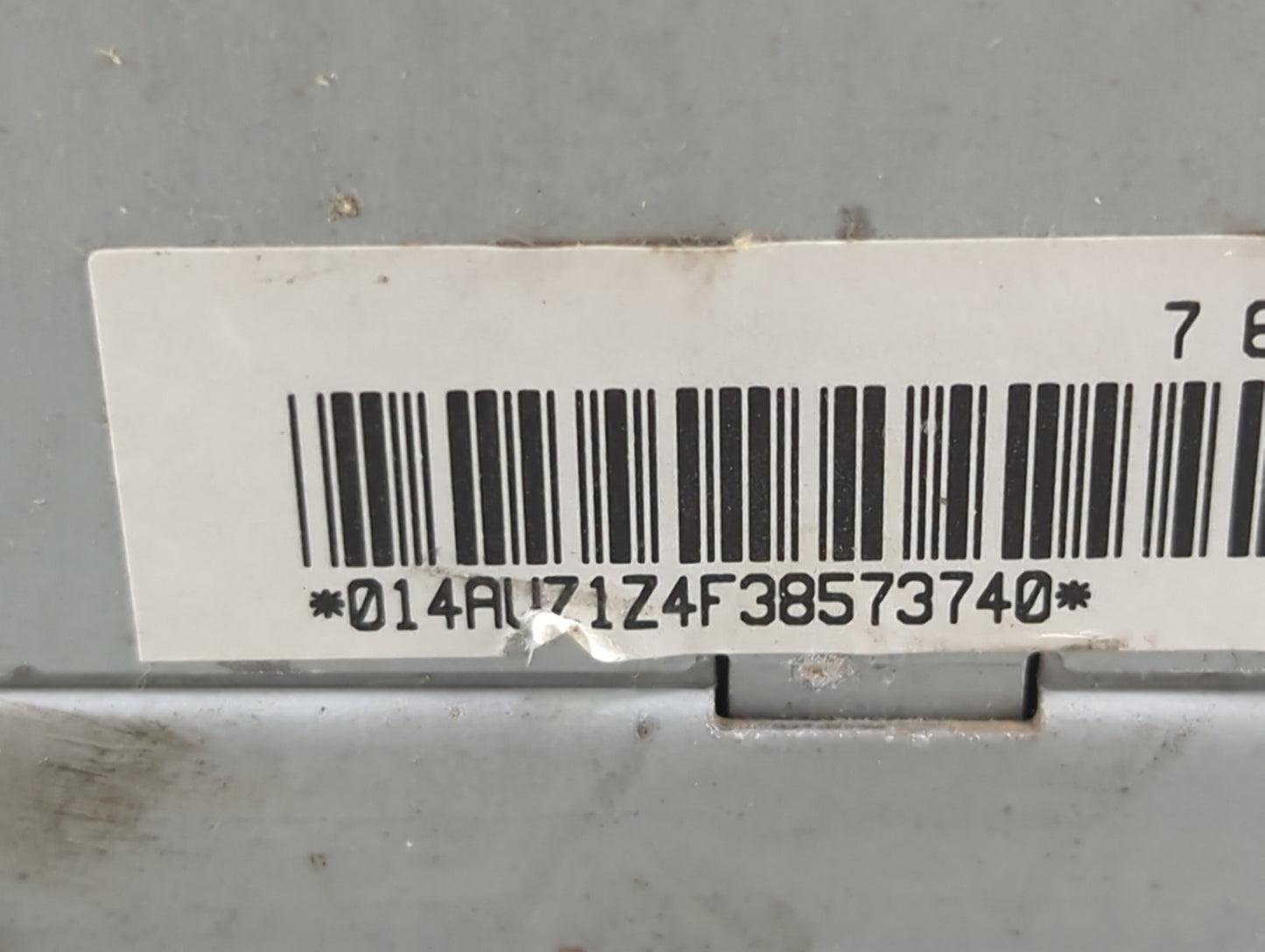 2007 Audi A4 Radio AM FM Cd Player Receiver Replacement P/N:8E0035195AC 7646019380, 8631179692 Fits OEM Used Auto Parts - Oe