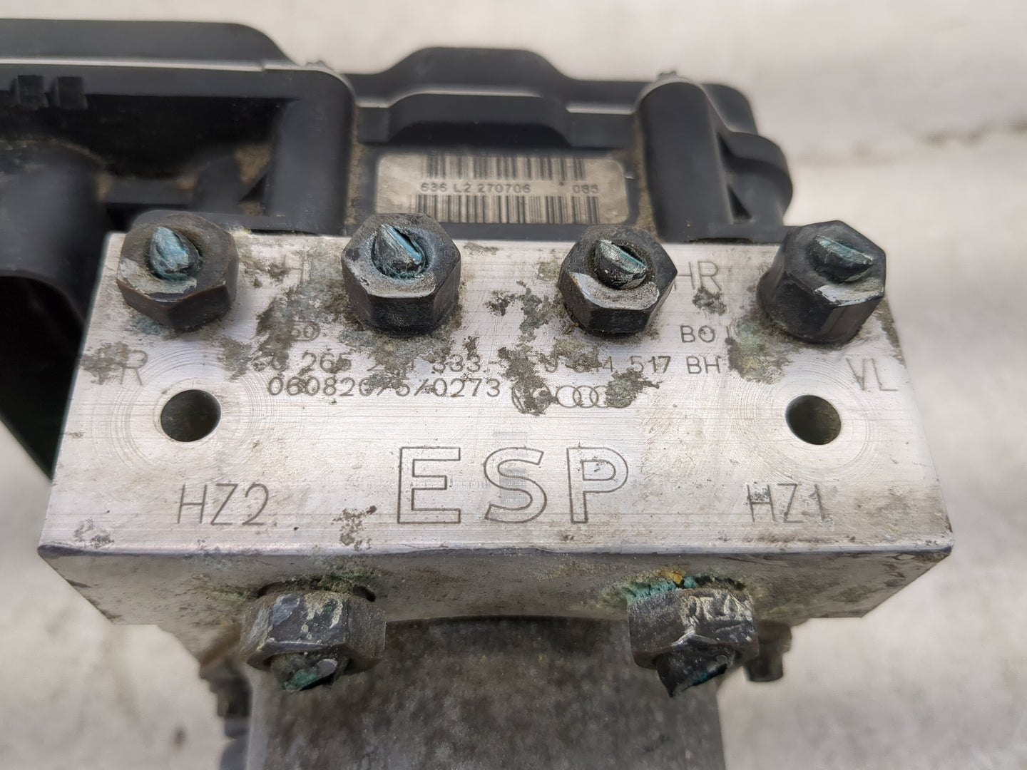 2007-2009 Audi A4 ABS Pump Control Module Replacement P/N:8E0614517BH 0265234333, 0265950467 Fits Fits 2007 2008 2009 OEM Us
