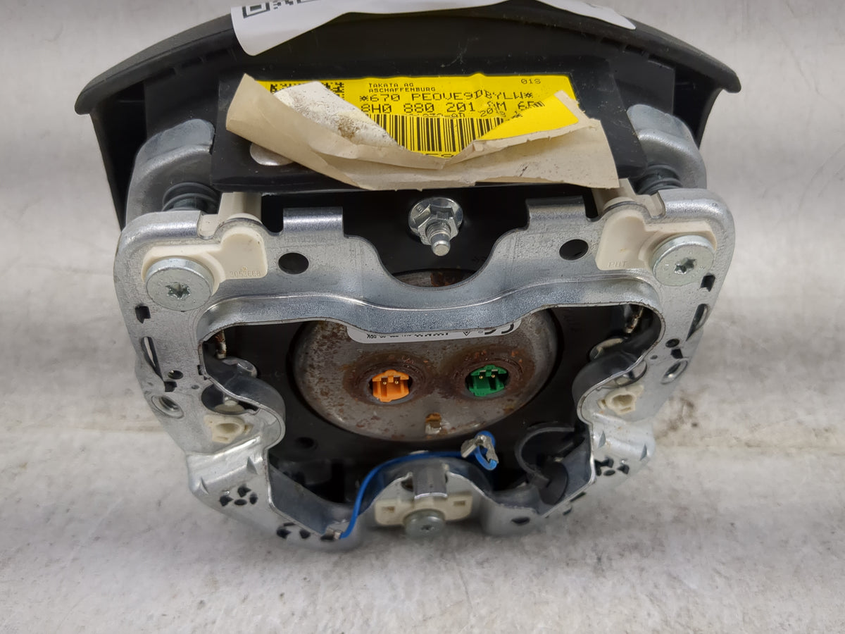 2007-2009 Audi A4 Air Bag Driver Left Steering Wheel Mounted Black 1458125 - Oemusedautoparts1.com