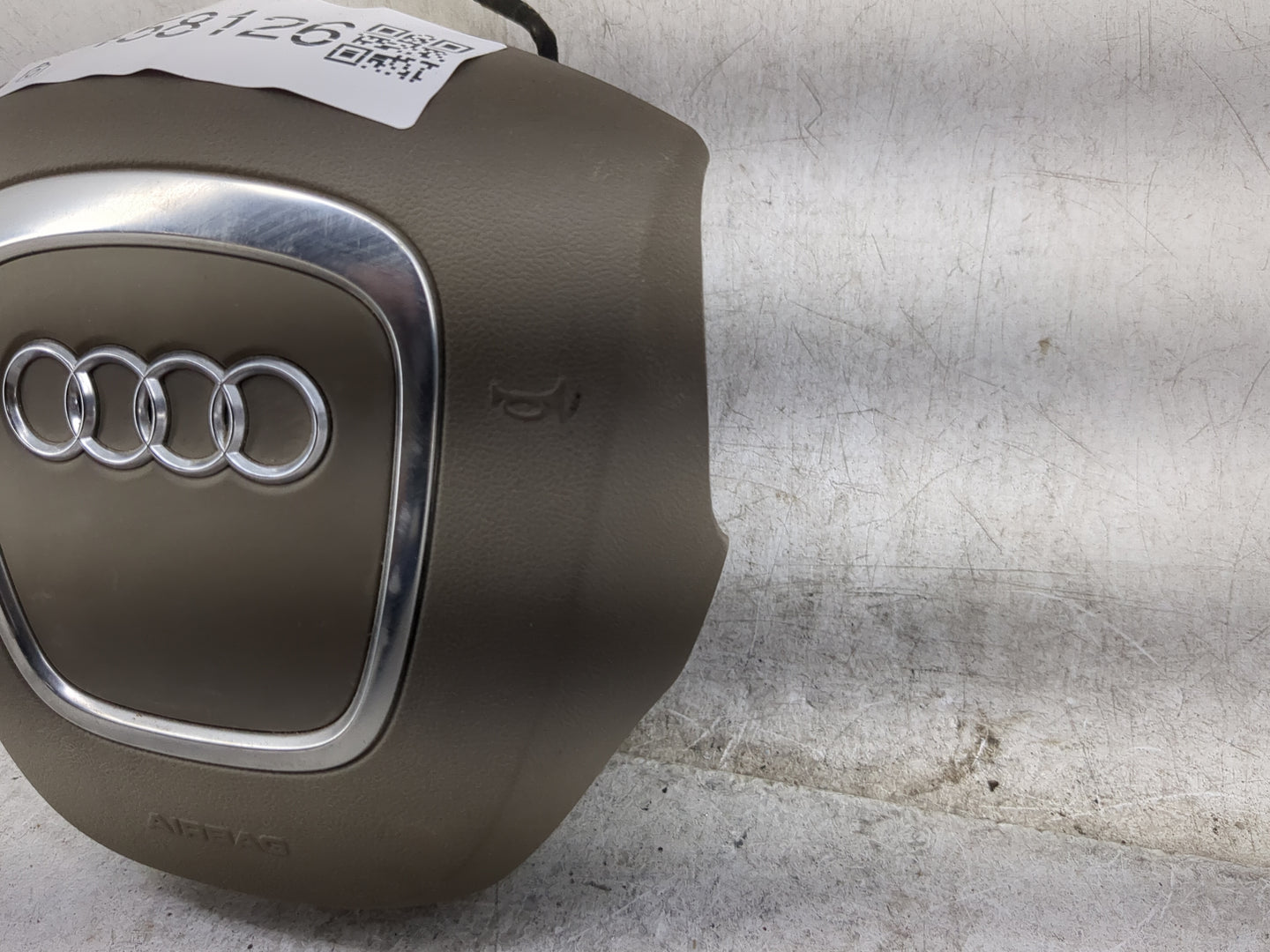 2007-2009 Audi A4 Air Bag Driver Left Steering Wheel Mounted Brown 1458126 - Oemusedautoparts1.com