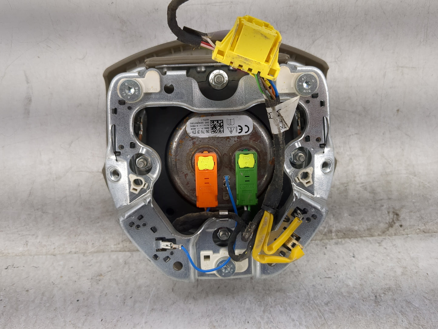 2007-2009 Audi A4 Air Bag Driver Left Steering Wheel Mounted Brown 1458126 - Oemusedautoparts1.com