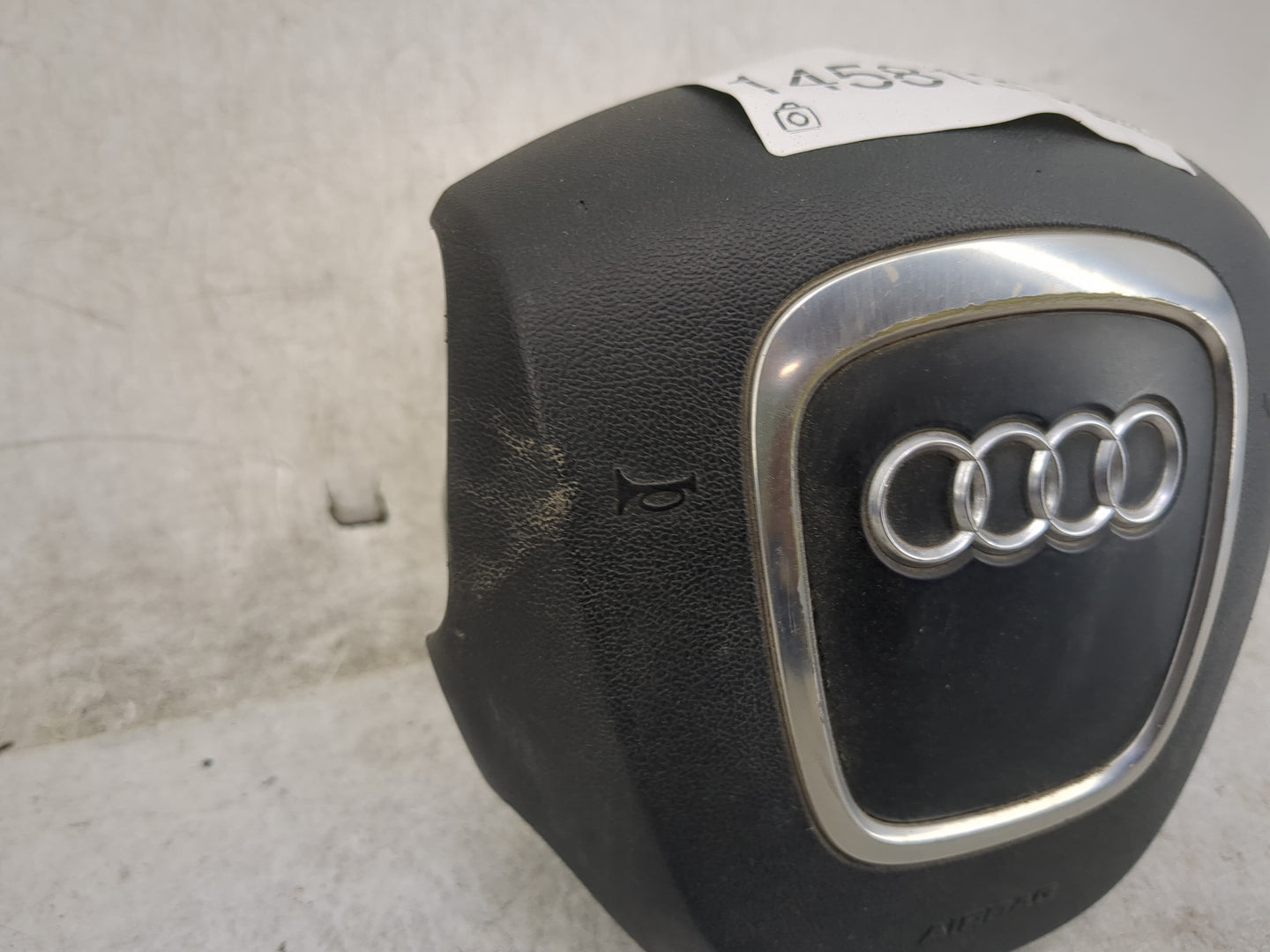 2007-2009 Audi A4 Air Bag Driver Left Steering Wheel Mounted Black - Oemusedautoparts1.com