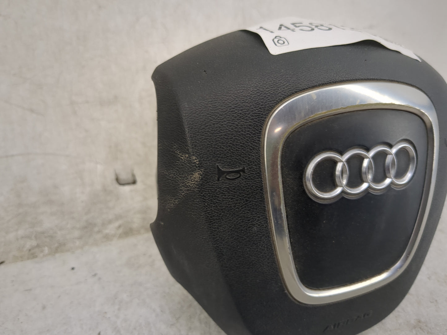 2007-2009 Audi A4 Air Bag Driver Left Steering Wheel Mounted Black 1458133 - Oemusedautoparts1.com