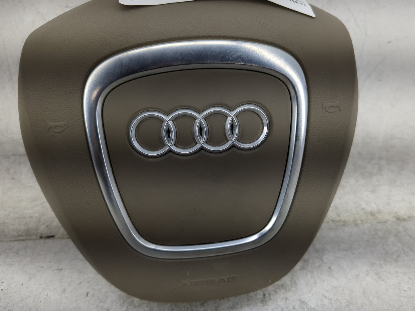 2007-2009 Audi A4 Air Bag Driver Left Steering Wheel Mounted Brown - Oemusedautoparts1.com