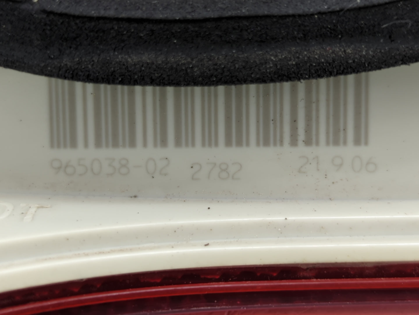 2005-2008 Audi A4 Tail Light Assembly Driver Left OEM P/N:965038-02 6807 965038-02 2305 Fits Fits 2005 2006 2007 2008 OEM Us