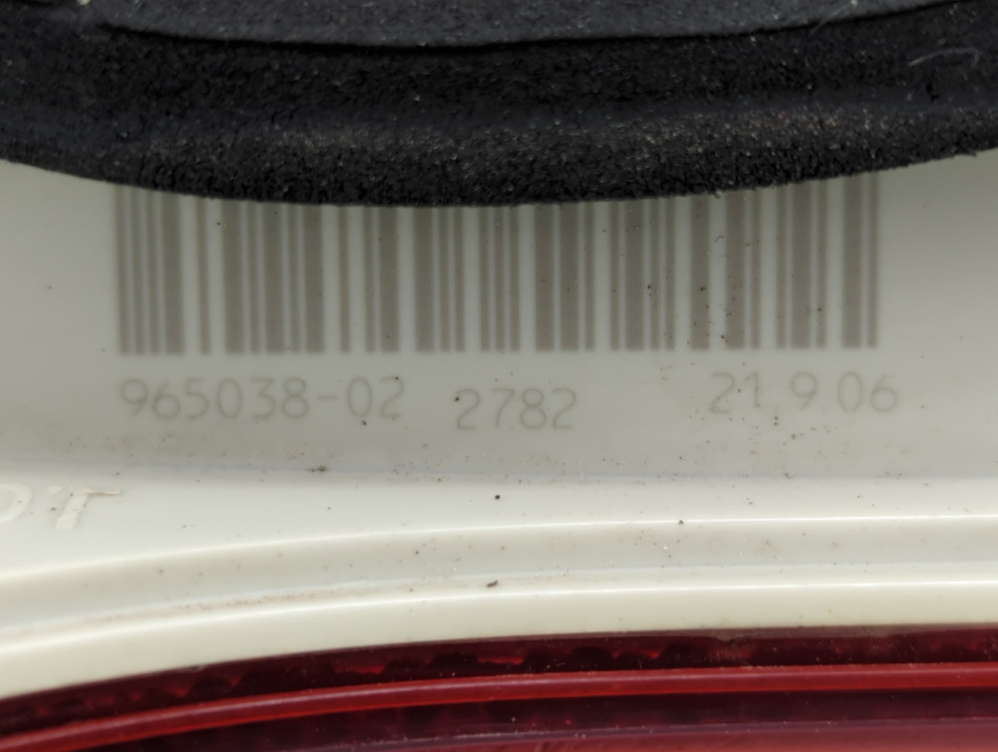 2005-2008 Audi A4 Tail Light Assembly Driver Left OEM P/N:965038-02 6807 965038-02 2305 Fits Fits 2005 2006 2007 2008 OEM Us