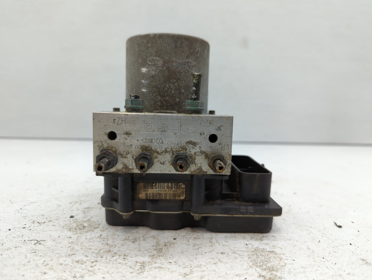 2007-2009 Audi A4 Anti-Lock Brake ABS Pump Module Actuator OEM P/N:8R0 614 517D 8E0 614 517BF Fits Fits 2007 2008 2009 OEM U