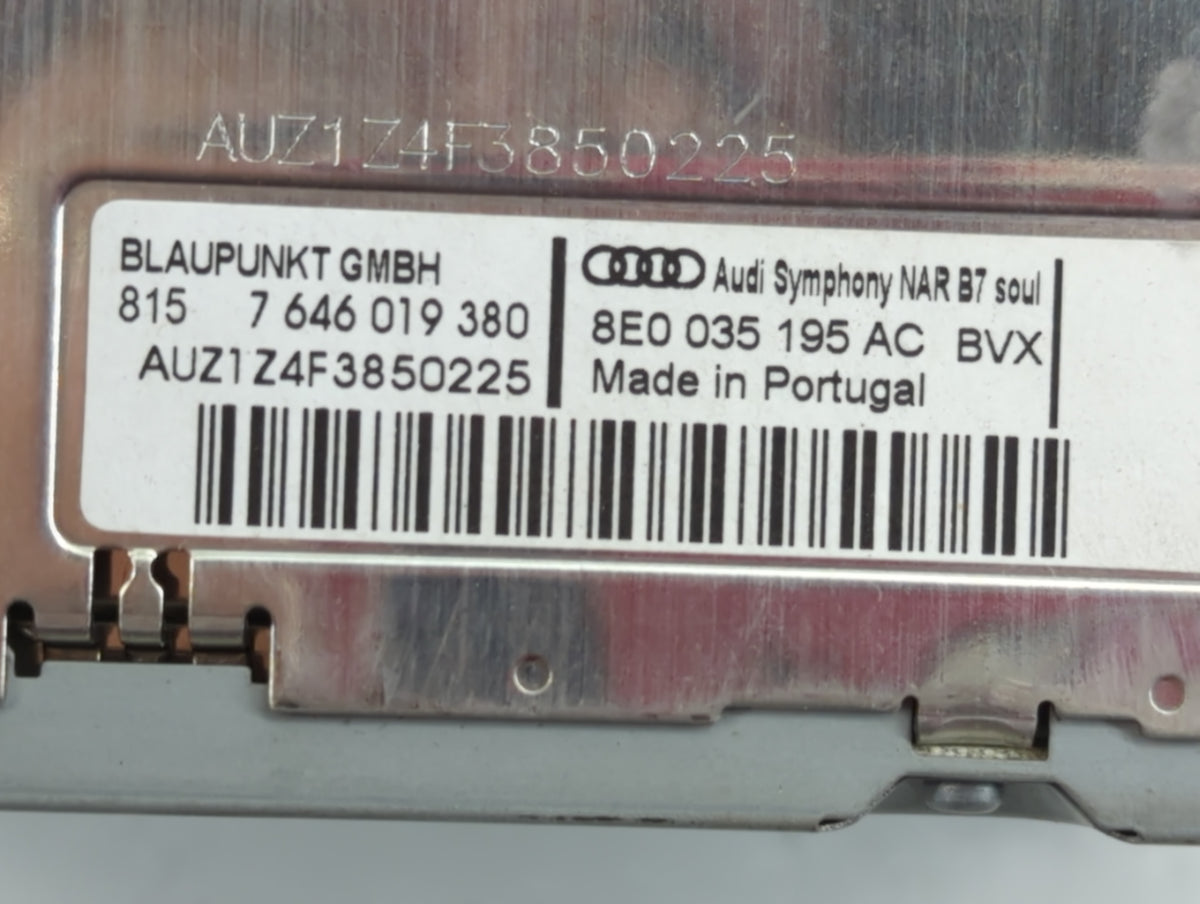 2007 Audi A4 Am Fm Cd Player Radio Receiver 726888 - Oemusedautoparts1.com