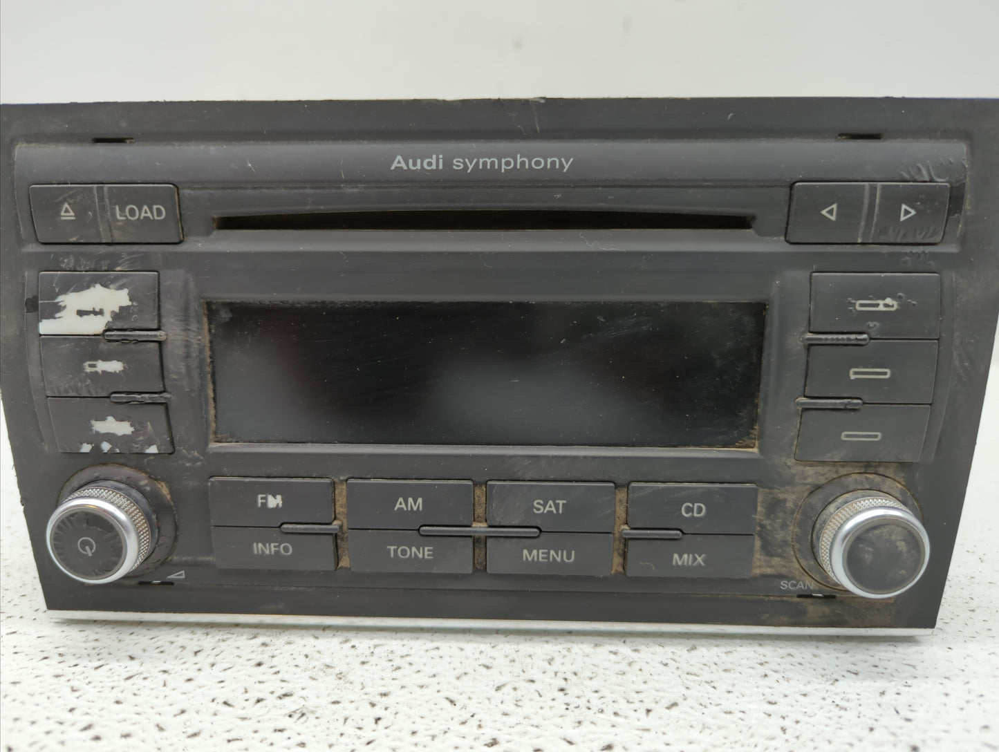 2007 Audi A4 Quattro Radio AM FM Cd Player Receiver Replacement P/N:8E0 035 195 AF 7 646 019 380, 8E0 035 195 AC Fits OEM Us