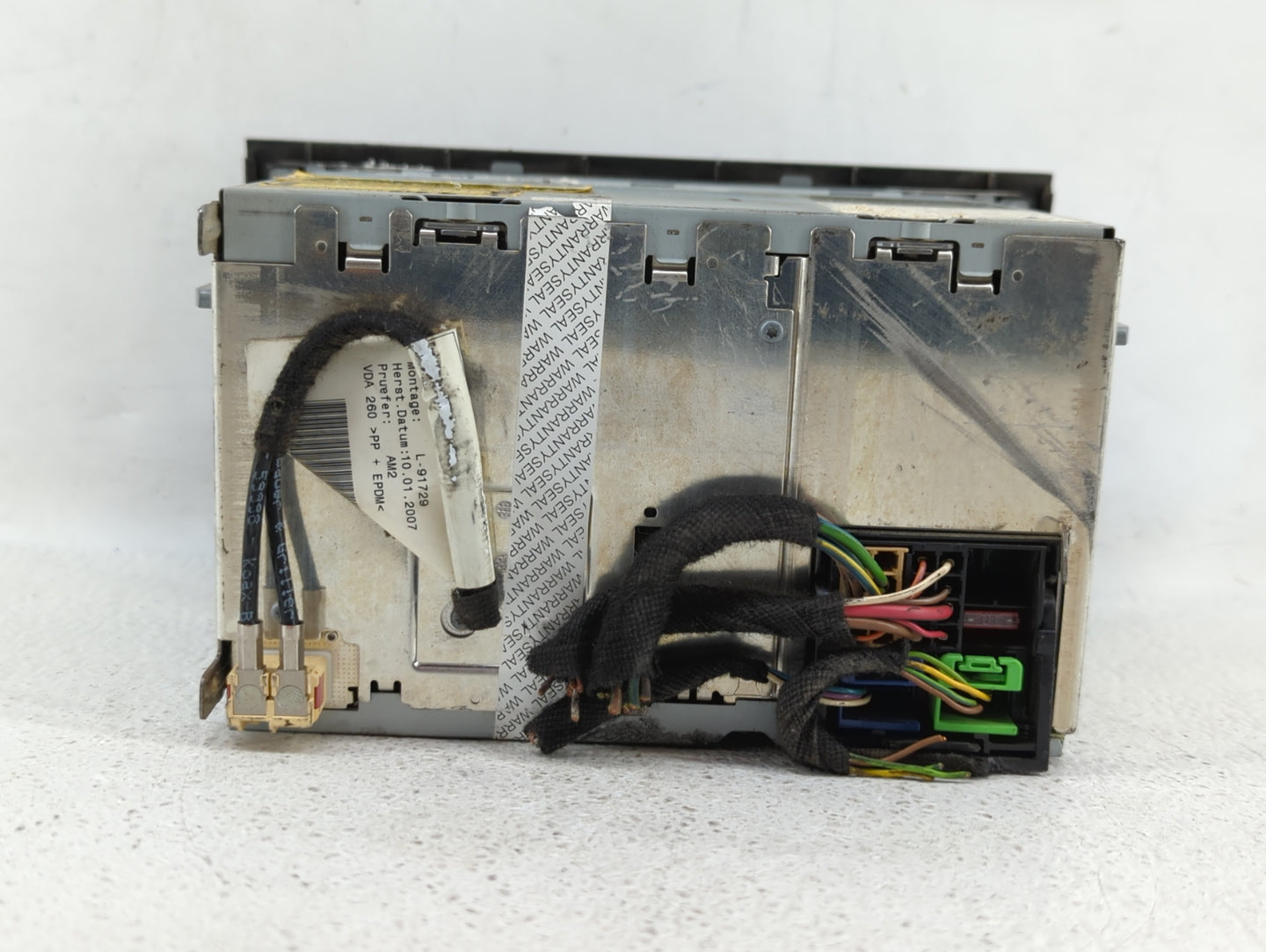 2007 Audi A4 Quattro Radio AM FM Cd Player Receiver Replacement P/N:8E0 035 192 J 8E0 035 195 AF, 7 646 019 380 Fits OEM Use