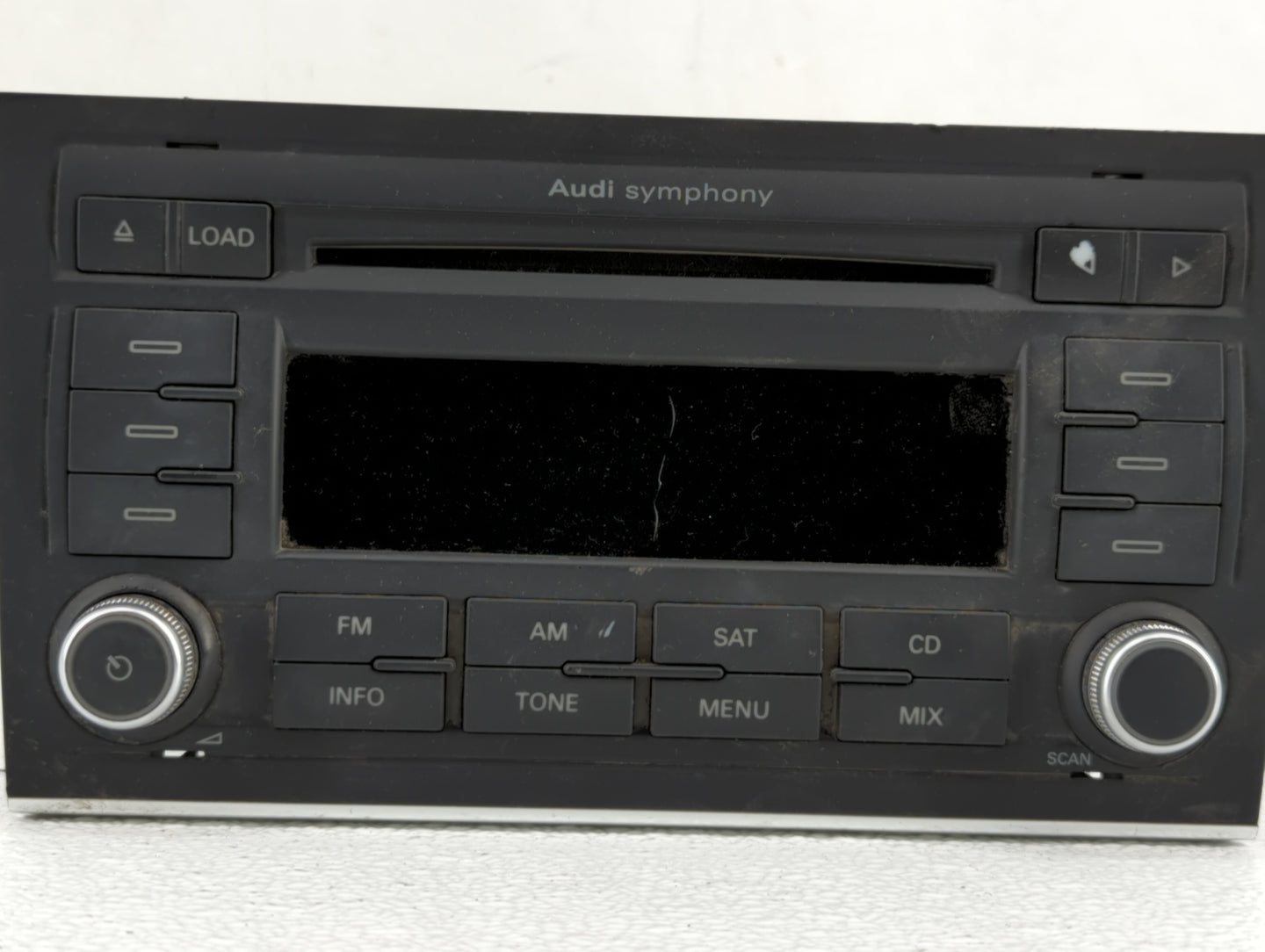 2007 Audi A4 Quattro Radio AM FM Cd Player Receiver Replacement P/N:8E0 035 192 J 8E0 035 195 AF, 7 646 019 380 Fits OEM Use