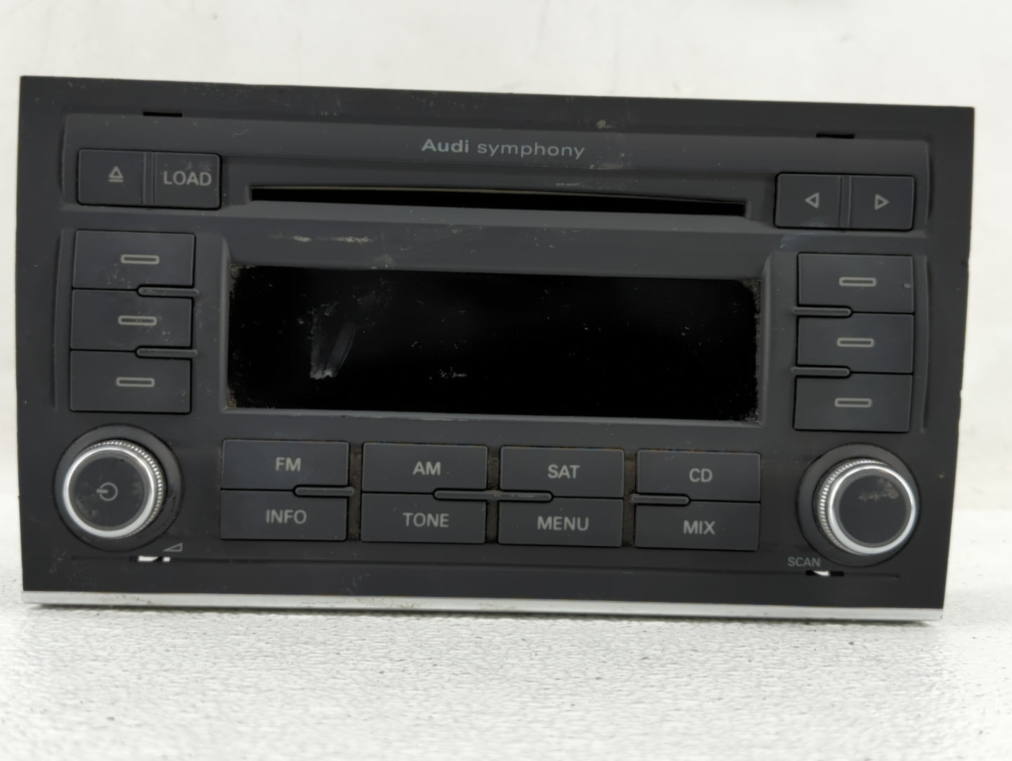 2007 Audi A4 Quattro Radio AM FM Cd Player Receiver Replacement P/N:8E0 035 192 J 8E0 035 195 AF, 7 646 019 380 Fits OEM Use