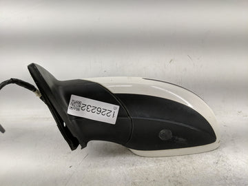 2007-2009 Audi Q7 Driver Left Side View Manual Door Mirror White