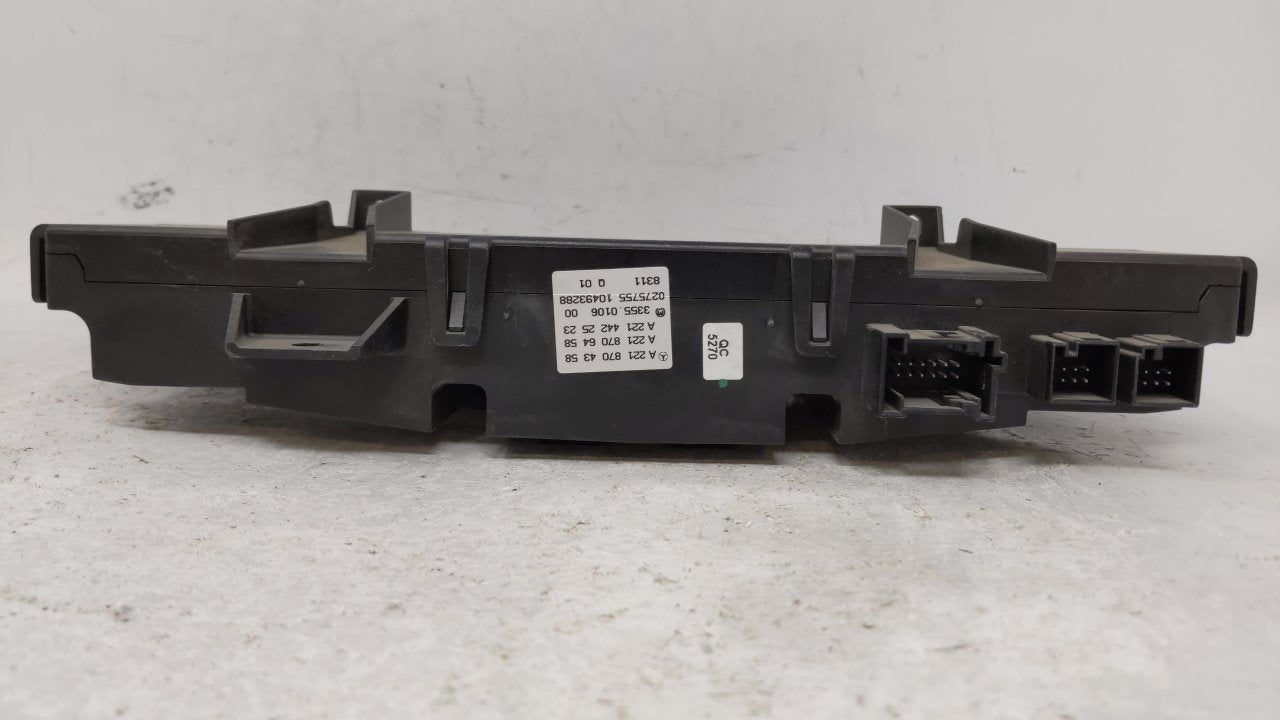 2007 Audi S5 Climate Control Module Temperature AC/Heater Replacement P/N:A 221 870 43 58 A 221 870 64 58, A 221 442 25 23 F