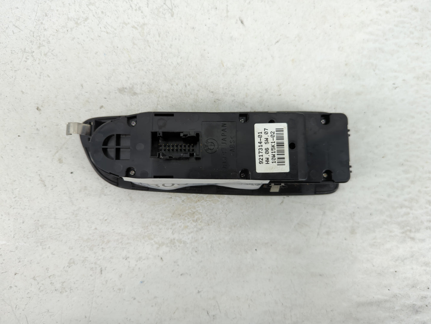 2007 Bmw 1 Series M Master Power Window Switch Replacement Driver Side Left P/N:9216555 Fits OEM Used Auto Parts - Oemusedau