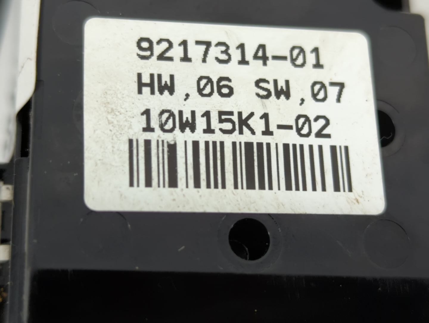 2007 Bmw 1 Series M Master Power Window Switch Replacement Driver Side Left P/N:9216555 Fits OEM Used Auto Parts - Oemusedau